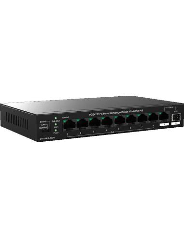 SWITCH POE TENDA TEG1110PF-8-120W