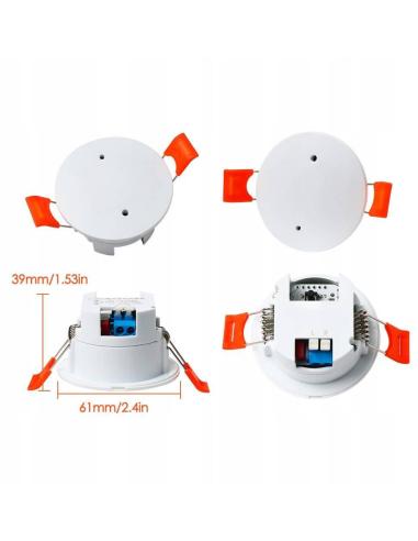 OXT Czujnik radar obecności jasności 230V ZigBee TUYA T160