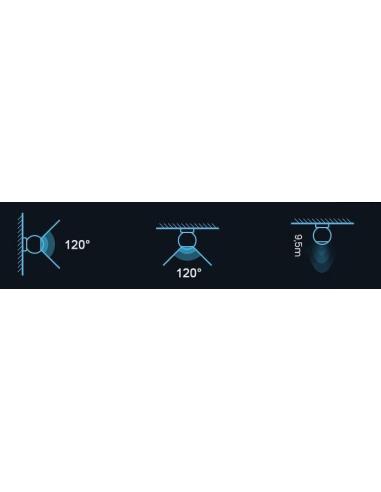 OXT Czujnik radar obecności jasności 230V ZigBee TUYA T160