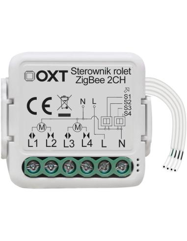 Moduł OXT mini sterownik 2 rolety ZigBee TUYA T268