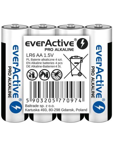 Bateria LR6 (AA) everActive Pro Alcaline (folia 4 szt.)