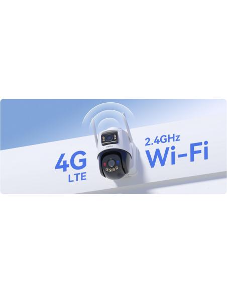 Kamera IP Imou AOV Dual 10MP (5MP+5MP) z panelem solarnym 2.4GHz WiFi+4G