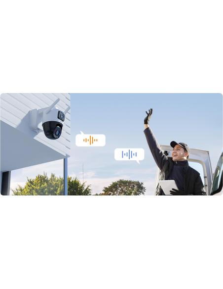 Kamera IP Imou AOV Dual 10MP (5MP+5MP) z panelem solarnym 2.4GHz WiFi+4G