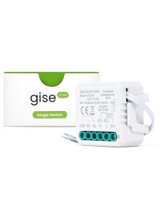 GISE Smart Pojedynczy moduł przekaźnikowy bezpotencjałowy niskonapięciowy WiFi | Tuya | GSS-WF-DRDC
