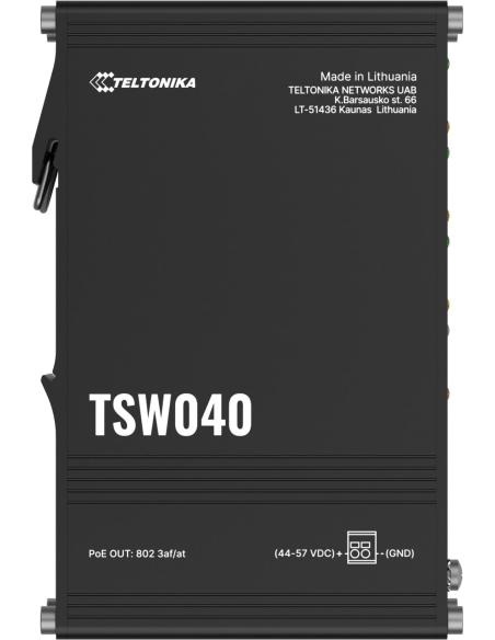 Teltonika TSW040 switch przemysłowy PoE (TSW04000000)