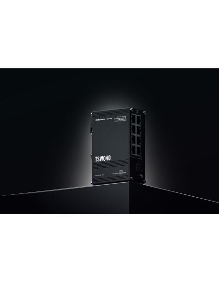 Teltonika TSW040 switch przemysłowy PoE (TSW04000000)