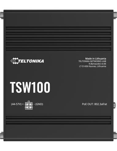 Teltonika TSW100 switch przemysłowy PoE (TSW100010000)