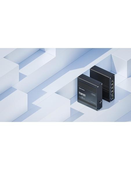 Teltonika TSW101 switch przemysłowy PoE+ (TSW101000000)