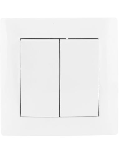 Łącznik podwójny VCX WESA LC 02 Biały
