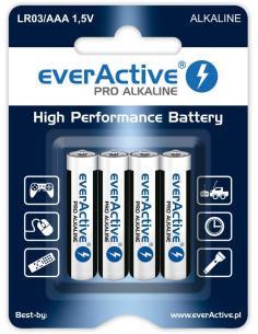 Bateria LR03 (AAA) everActive Pro Alcaline (blister 4 szt.)