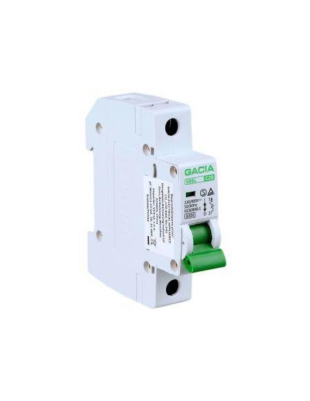 Wyłącznik nadmiarowoprądowy,6kA,C,1-pole,16A GACIA SB6L C 1P 16A