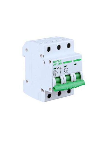 Wyłącznik nadmiarowoprądowy,6kA,C,3-pola,20A GACIA SB6L C 3P 20A