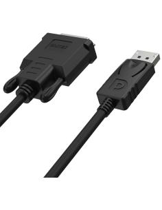 Adapter Unitek konwerter DP na DVI kabel 1,8m Y-5118BA BOX