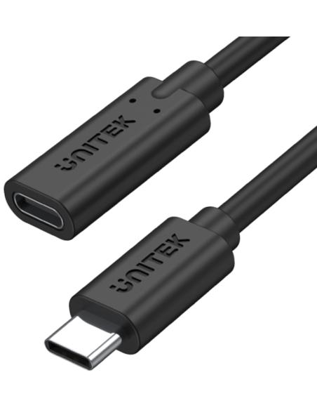 Przedłużacz Unitek C14086BK USB-C 10Gbps 4K PD 100W 1m