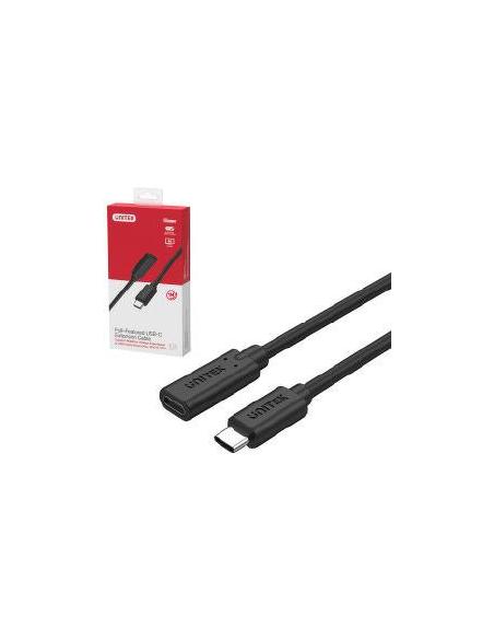 Przedłużacz Unitek C14086BK USB-C 10Gbps 4K PD 100W 1m