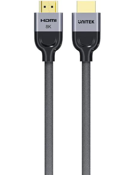 Unitek przewód 8K LUX HDMI 2.1 oplot 2M