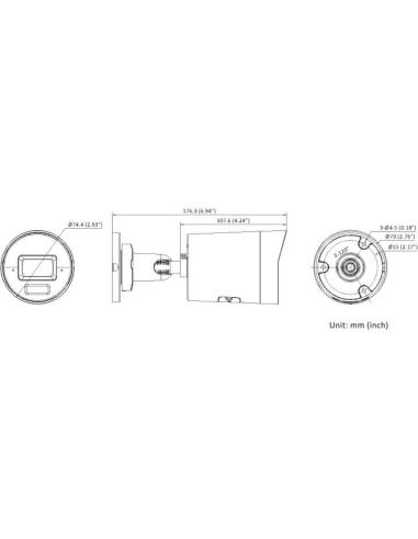 KAMERA IP HIKVISION DS-2CD2063G2-LI2U(2.8mm)(BLACK) PL