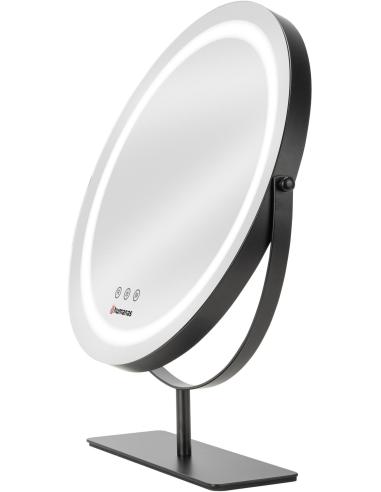 Lustro do makijażu Humanas HS-HM Scarlet z oświetleniem LED - czarny
