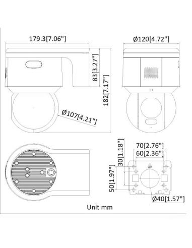 Kamera IP Hikvision DS-2DE3A400BW-DE F1 T5 PL