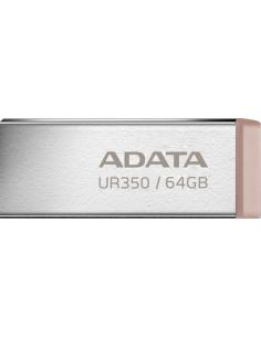 Adata Pendrive UR350 64GB USB3.2 Gen1 Metal brązowy