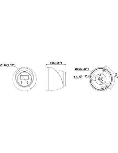 Kamera IP Hikvision DS-2CD1361G2-LIU 2.8mm PL