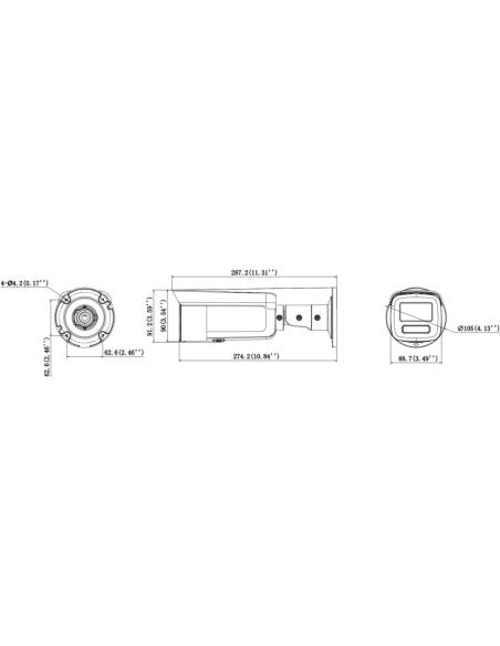 Kamera IP Hikvision DS-2CD2T46G3-4IZY(2.8/4mm)