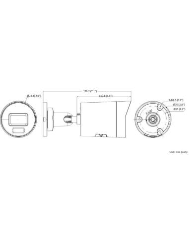 Kamera IP Hikvision DS-2CD2086G2H-IU 4mm EF PL