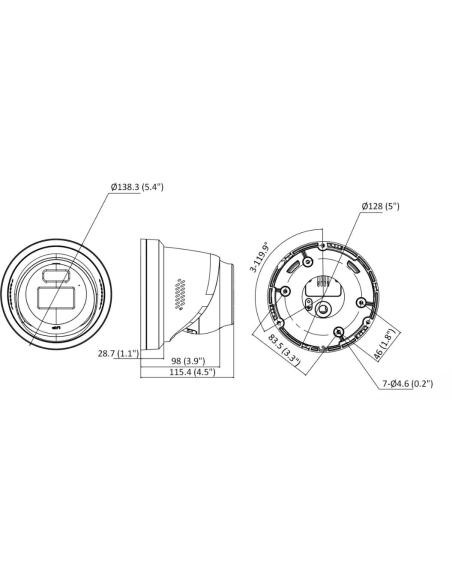 Kamera IP Hikvision DS-2CD2367G3-LIS2UY/SRB(2.8mm)