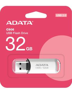 Adata Pendrive C906 32GB USB2.0 białe