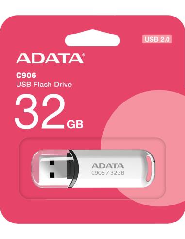 Adata Pendrive C906 32GB USB2.0 białe