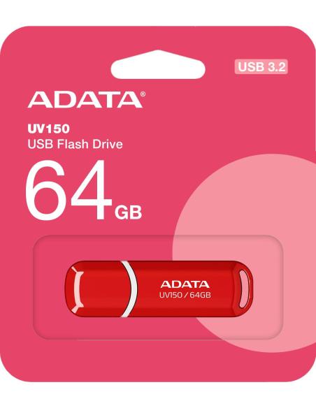 Adata Pendrive UV150 64GB USB3.2 Czerwony