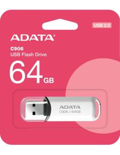 Adata Pendrive C906 64GB USB2.0 biały