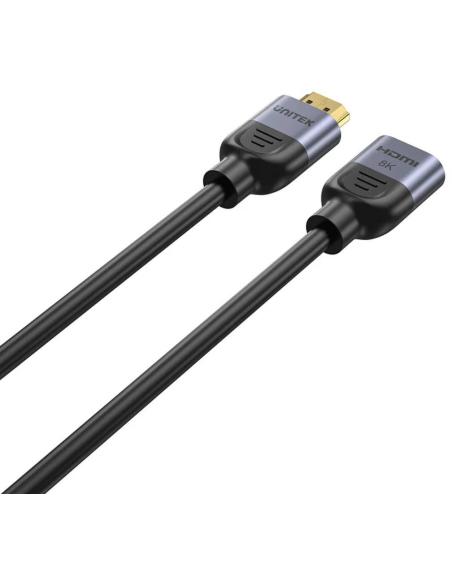 Adapter Unitek przedłużacz HDMI (M) - HDMI (F) 2.1, 8K 1m