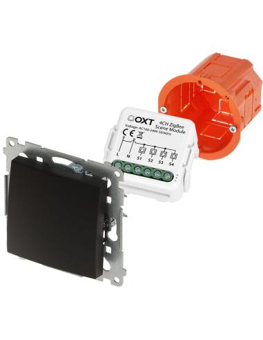 Moduł OXT mini sterownik scen 12 akcji 230V ZigBee TUYA T254