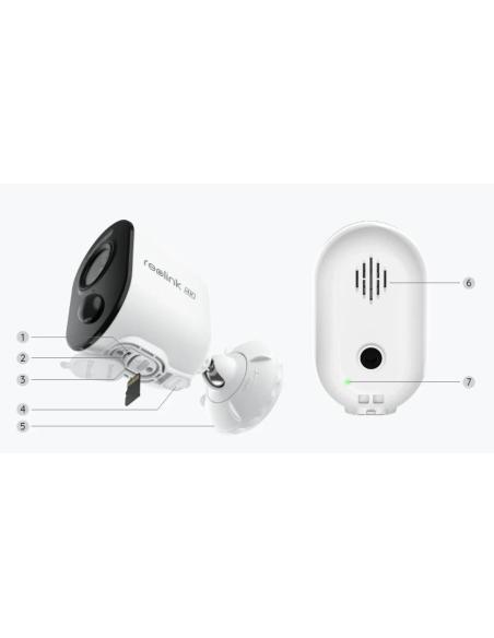 Kamera IP Reolink Argus B350 z panelem solarnym