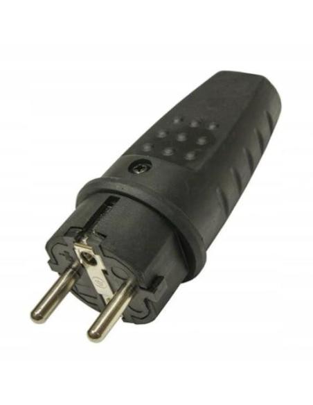 Wtyczka gumowa przenośna 250V, 16A, IP LUX PAWBOL D.3158L