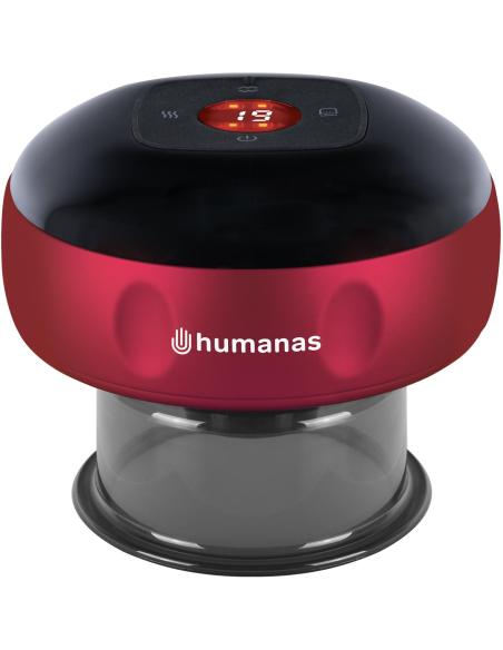 Bańka chińska elektroniczna Humanas BB01 Plus - czerwona