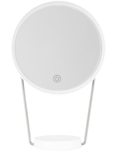 Lusterko do makijażu Humanas HS-ML01 z podświetleniem LED - biały