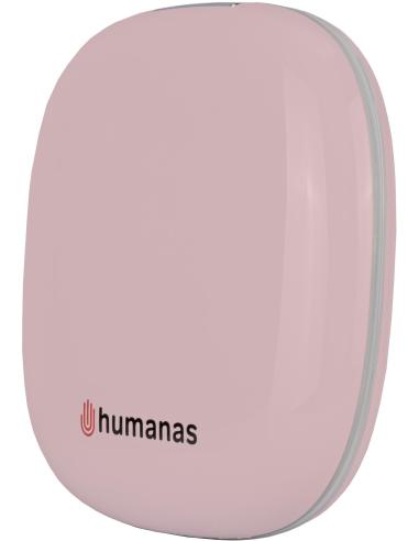Lusterko kosmetyczne Humanas HS-PM01 z podświetleniem LED - różowy