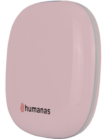 Lusterko kosmetyczne Humanas HS-PM01 z podświetleniem LED - różowy