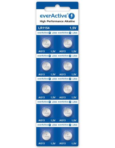 Bateria AG13 / G13 / LR44 / LR1154 everActive 1,5V (blister 10 szt.)