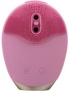 Szczoteczka soniczna do pielęgnacji twarzy Humanas Aura Foam - różowa