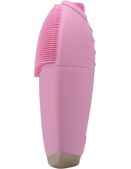 Szczoteczka soniczna do pielęgnacji twarzy Humanas Aura Foam - różowa