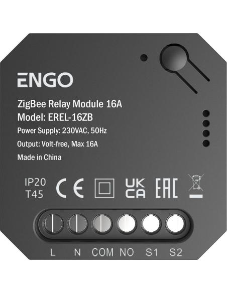 ENGO Controls EREL-16ZB - Smart Relay - Inteligentny przekaźnik ZigBee do systemu ENGO Smart