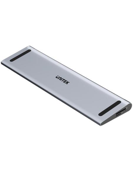 Unitek Stacja dokująca KVM z funkcją podstawki, potrójne wyjście 4K, USB-C, MST, HDMI 2.0