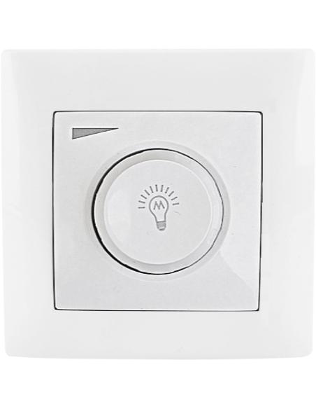 Ściemniacz obrotowy LED 200/600W VCX WESA LC 36A Biały