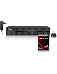 Rejestrator 5w1 Hilook 4 kanałowy 5MP DVR-4CH-5MP z dyskiem 1TB PL