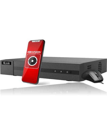 Rejestrator 5w1 Hilook 8 kanałowy 5MP DVR-8CH-5MP z dyskiem 2TB