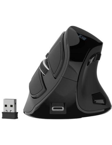 Mysz komputerowa Natec Euphonie Pro Bluetooth 5.0 4000dpi programowalna czarna