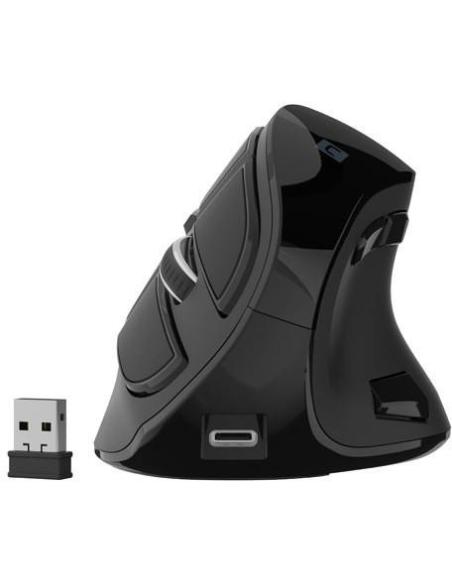 Mysz komputerowa Natec Euphonie Pro Bluetooth 5.0 4000dpi programowalna czarna